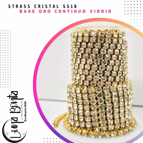 Strass Cristal Continuo SS18 de Vidrio - comprar online