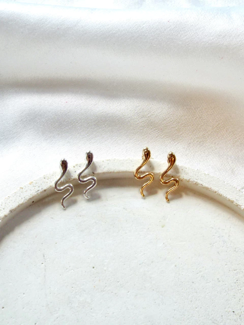 Brinco Serpente - Banhado - comprar online