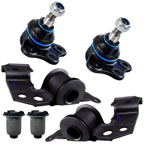 Kit 2 Rotulas + 4 Bujes de Parrilla Fiat Siena - Palio - Strada Working / Trekking 2002/2018 - comprar online