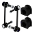 Bieletas x2 + 2 Bujes Barra Estabilizadora Toyota Hilux 2005 / 2015 4x4 4x2 - Analogia Suspension