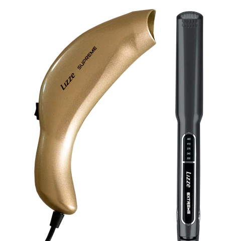 Lizze Kit Extreme Plancha + Photon Láser Tratamiento Cabello
