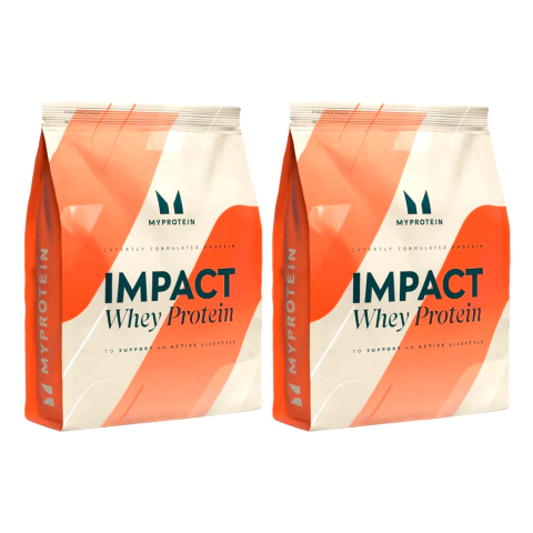 Myprotein X2 Impact Whey Protein Proteina Frutilla 1kg