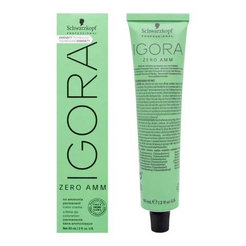 Schwarzkopf Igora Zero Tintura Sin Amoníaco Cabello X 60ml - comprar online