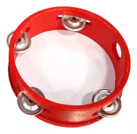 Nuevo Pandereta De Madera 4 Sonajes Fd9881 Agregar a favoritos - (Rojo) - comprar online