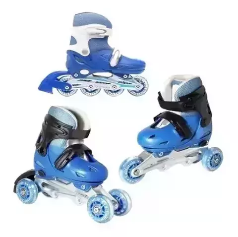 Rollers Patin Patines 3 En 1 Extensibles - (37-40) - comprar online