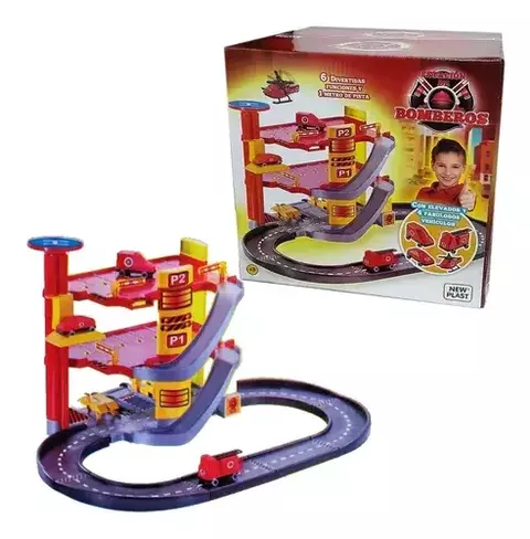 Estación De Bomberos New Plast Pista De Autos 2 Niveles Dyz Agregar a favoritos 4.5