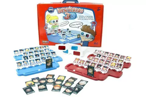 Identificaras Lentes 3d Juego Mesa Tipo Quien Es Quien Full