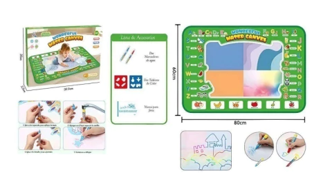 Alfombra Educativa C/marcadores de agua