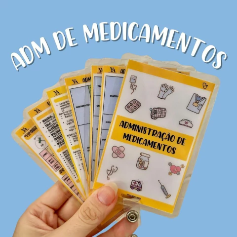 COMBO - CARDS DE ADMINISTRAÇÃO E CÁLCULO DE MED - comprar online