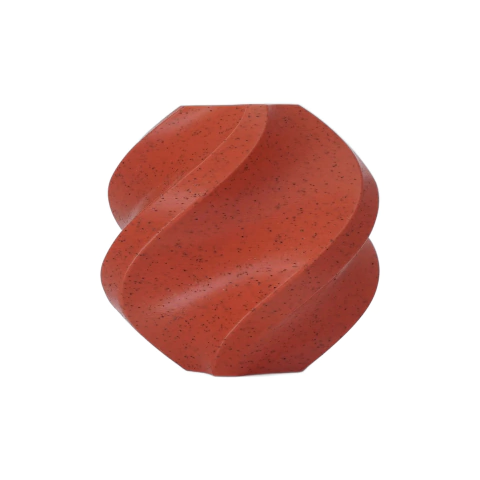 Filamento Bambulab 3D PLA Marmorizado Red Granite - Com carretel reutilizável 1,75mm - 1kg