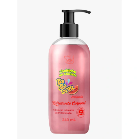 HIDRATANTE CORPORAL BABASOUL MELANCIA SOUL 240ML