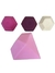 ESPONJA PARA MAQUIAGEM DIAMANTE TM CORES VARIADAS - comprar online