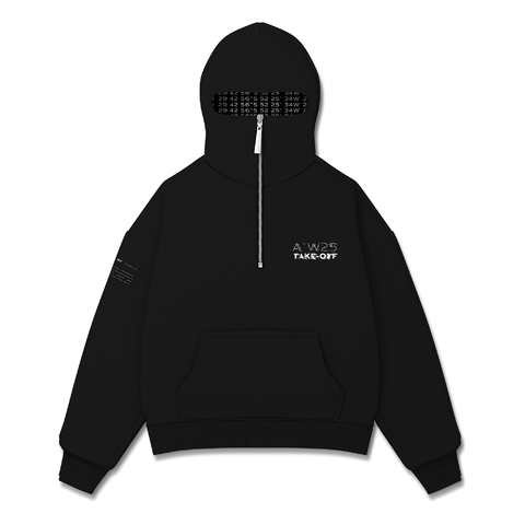 MOLETOM TAKE-OFF VISION NINJA ZIP PRETO - comprar online