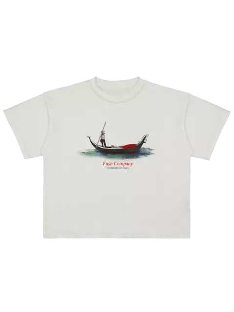 GONDOLA | camiseta oversized boxy off-white - comprar online