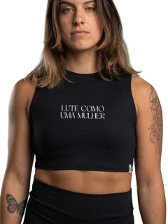 Top Cropped - Lute como uma mulher