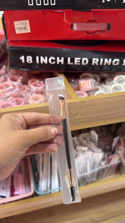 Pincel pra Sobrancelha Duplo - comprar online