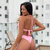 Biquini Retro Rosa Bebe Texturizado Asa Delta na internet