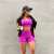 Conjunto Fitness – Top Nadador e Short Rosa na internet