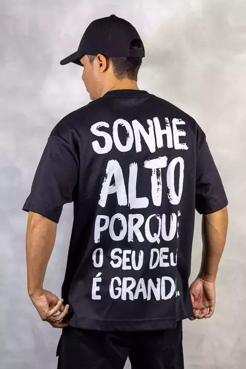 Oversized Preta Full Sonhe Alto - comprar online
