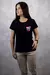 Babylook Vale da Sombra da Morte Feminina (Preta) - loja online