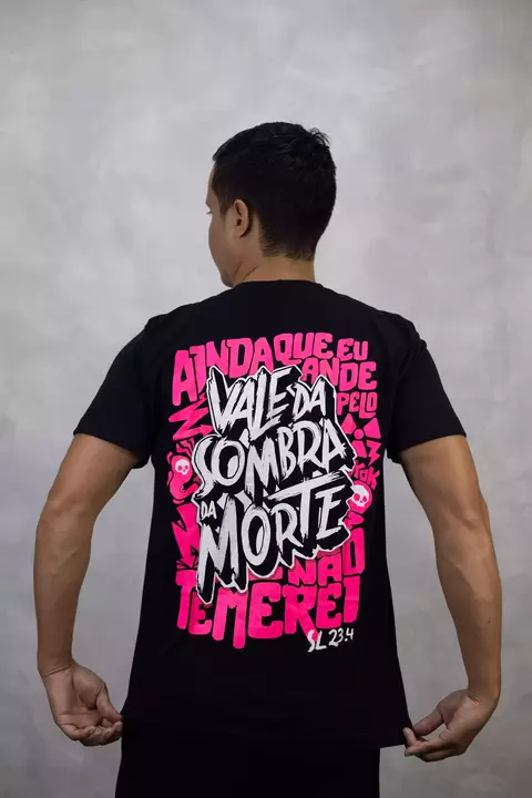 Camiseta Vale da Sombra da Morte Preta - comprar online