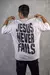 Oversized Off White Full Jesus Never Fails - Born of God