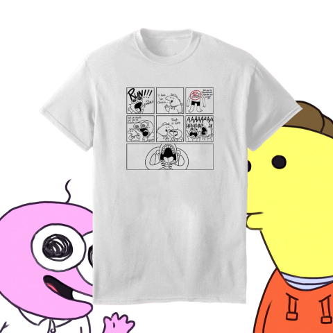 Camiseta Smiling Friends - comprar online