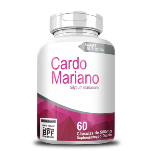 Cardo Mariano (Silybum marianum) – 60 Cápsulas de 500mg