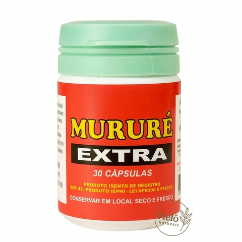 Mururé Extra – Suplemento Natural para Dores e Inflamações | 30 Cápsulas