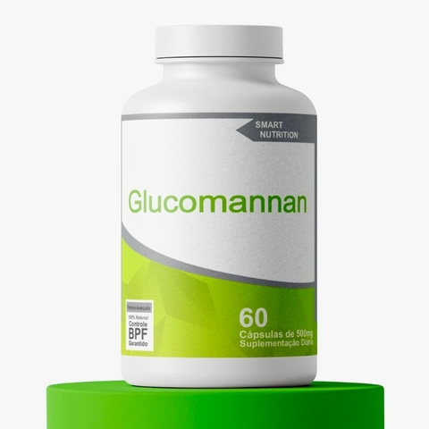 Glucomannan 500mg – 60 cápsulas 4E
