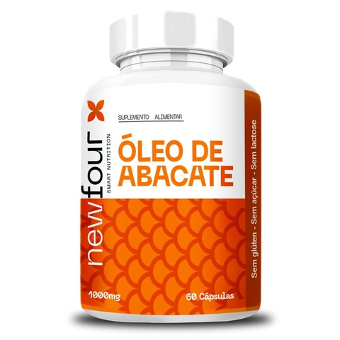 Óleo de Abacate 1000mg - 60 Cápsulas New Four