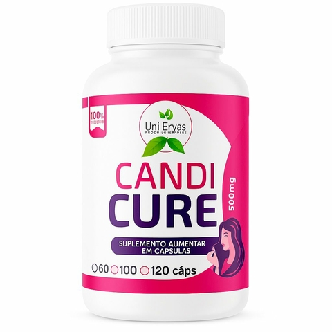 CandiCure 500mg – Suplemento Natural para Candidíase e Saúde Íntima Feminina - comprar online