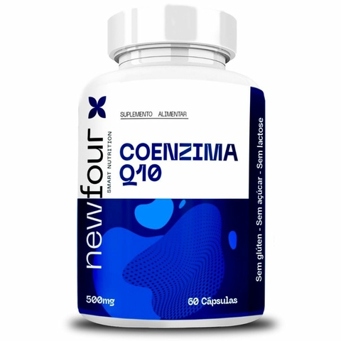 Coenzima Q10 - 60 Cápsulas - 500mg - NEW FOUR