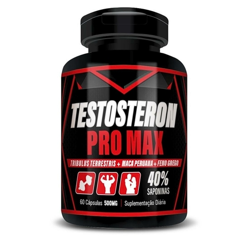 TESTOSTERON PRO MAX 500mg 60 Cápsulas KE