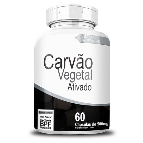 CARVÃO VEGETAL 5OOMG 60 CÁPSULAS 4E