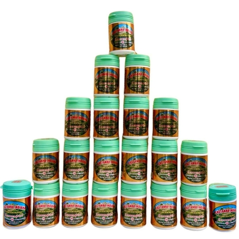 Castanha Indiana Natural – Alívio de Dores e Má Circulação - KIT com 20 Frascos