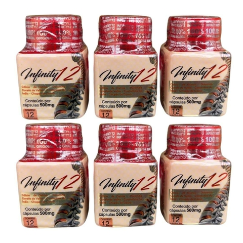 Kit Infinity 12 – 6 Frascos (500mg) - comprar online