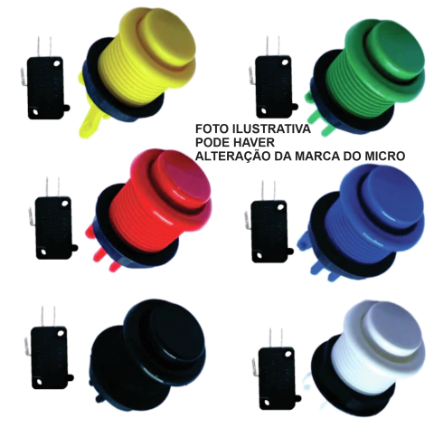 BOTÃO ELETROMATIC NYLON COM MICRO - comprar online