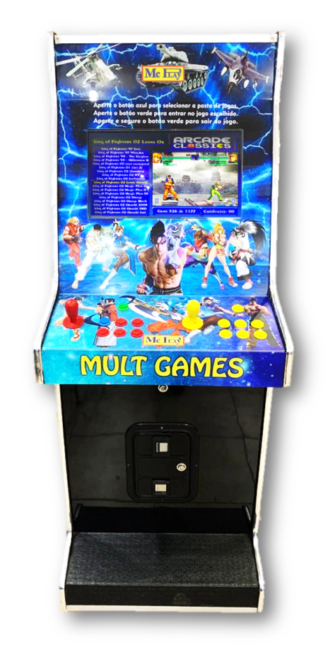 MÁQUINA FLIPERAMA 19" MULTIJOGOS - comprar online