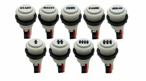 BOTÃO NYLON OPTIONS WHITE COM MICRO