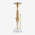 Kit Narguile Mani Ouro - Clear - Vaso Shard