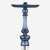 Narguile Miid Sultan Colors - Pacific Blue - Sultan Hookah