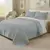 Cubrecama Quilt Gris Ocean Home Madrid | Diseño Texturado, Elegancia y Confort Premium - (copia)