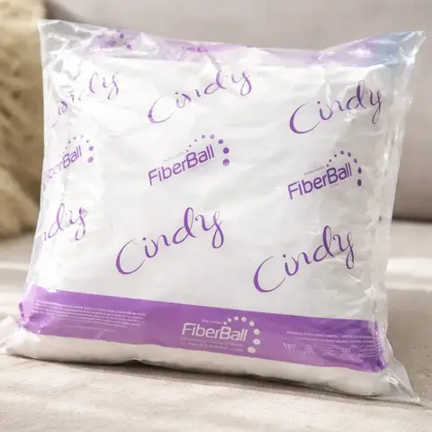 Relleno de Almohadón FiberBall Cindy 50x50 | Mullido, Liviano y Confortable