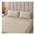 Juego de Sabanas Hotel Collection Beige | Percal Americano 200 Hilos | 100% Algodon Premium