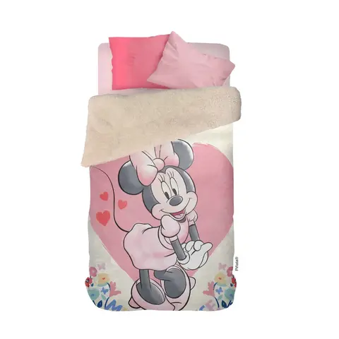 Frazada Corderito Minnie Mouse 1½ Plaza Disney Súper Abrigada Invierno