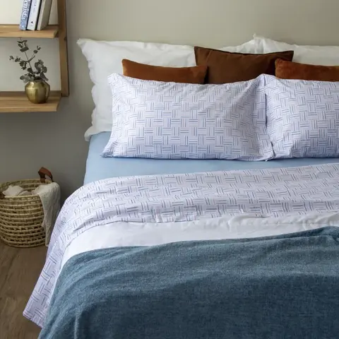 Juego de Sábanas Arcoíris Roda 180 Hilos Percale Mixto | Suavidad, Estilo y Fácil Cuidado