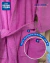 Bata Juvenil Arcoíris Rosa con Capucha | 100% Algodón 400 g | Absorvente y Suave - tienda online