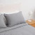 Set Funda de Edredón Posto Blanco Classic Gris con Vivo + Fundas en internet