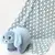 Manta para Bebé con Almohadón | Perrito Azul | Extra Suave, Cálida y Multifunciónal - comprar online